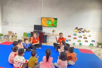 một số hoạt động hàng ngày của trẻ.