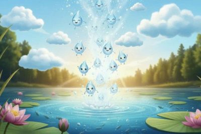 Truyện: Giọt nước tí xíu 5-6 tuổi