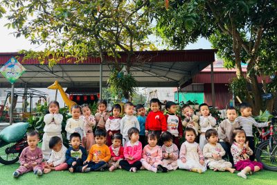 Một số hoạt động chào mừng ngày quân đội nhân dân Việt Nam 22/12 của các bé lớp NTD1