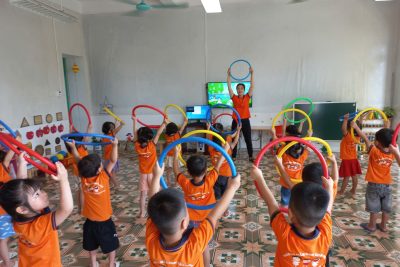 Hoạt động thể dục sáng- lớp 3TC5