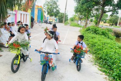 Hình ảnh đẹp của các con học sinh lớp 5TA7