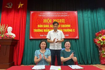TRƯỜNG MẦM NON XUÂN TRƯỜNG C – HỘI TỤ TRUYỀN THỐNG, GẮN KẾT ĐỘI NGŨ, VỮNG BƯỚC HÀNH TRÌNH MỚI