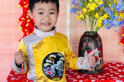 Hoạt động chụp ảnh đón tết lớp 4TB2