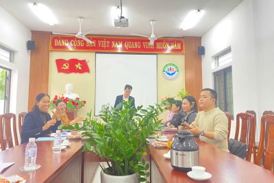 Trường Mầm non Xuân Ninh đón đoàn công tác của Sở GD&ĐT tỉnh Ninh Bình về kiểm tra việc thực hiện nhiệm năm học 2025-2026 thành công tốt đẹp!