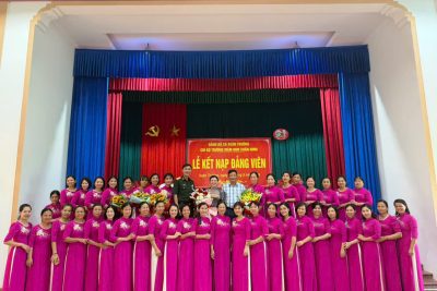 🌻 CHI BỘ TRƯỜNG MẦM NON XUÂN NINH TỔ CHỨC LỄ KẾT NẠP ĐẢNG VIÊN MỚI 🌻